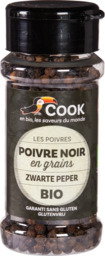 Zwarte peperkorrels Cook 50 gram BIO