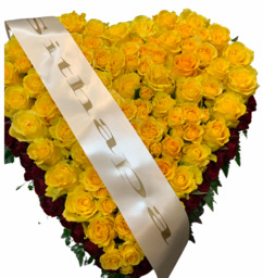 Heart in yellow Heart in yellow