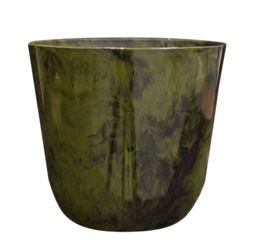 Pot Palermo marble green D17 H15