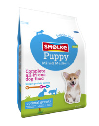 Smolke puppy mini-medium hondenvoer