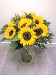 Boeket sunflowers