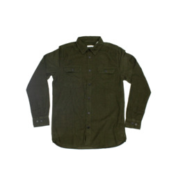 Corduroy Custom Fit Shirt Forrest LAATSTE -30%