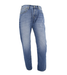 Jeans Gastone Used Mid Blue Denim