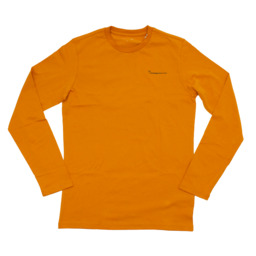 Long Sleeve T-shirt Backprint Orange