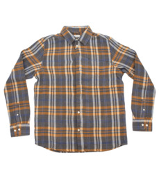 Relaxed Checkered Shirt Grey / Orange / Blue -30%