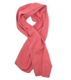 Wool Wide Scarf Dark Pink -50%