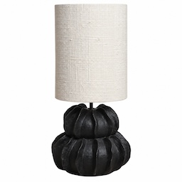 lamp zwart terra Carambole