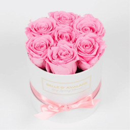 Flower box roze