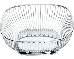 Alessi Broodmand vierkant draadwerk Alessi Broodmand vierkant draadwerk