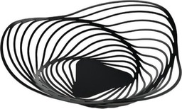 ALESSI TRINITY SCHAAL - FRUITSCHAAL 43CM ZWART ALESSI TRINITY SCHAAL - FRUITSCHAAL 43CM ZWART