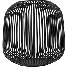 Blomus Lito windlicht zwart M Blomus Lito windlicht zwart M