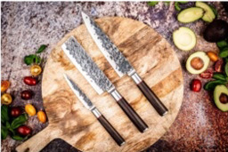 Forged Sebra 3 delige messenset  Forged Sebra 3 delige messenset