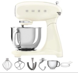 SMEG keukenmachine crème € 539,00 nu € 459,00 SMEG keukenmachine crème € 539,00 nu € 459,00