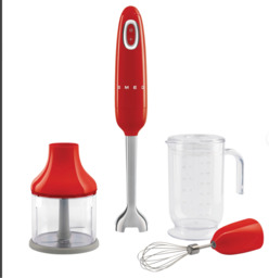 Smeg Staafmixer set Rood €159,00 nu € 136,00