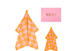 VAAT AMSTERDAM Gift set I love pied de poule - pink / orange VAAT AMSTERDAM Gift set I love pied de poule - pink / orange