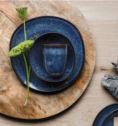 Villeroy & Boch Lave bleu servies   Villeroy & Boch Lave bleu servies