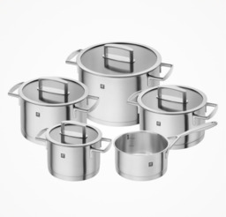 Zwilling Vitality Pannenset, 5-delig € 299,00 nu € 199,00 Zwilling Vitality Pannenset, 5-delig € 299,00 nu € 199,00
