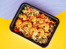 2 stuks Japanse noedels met Reuze-Gamba'!