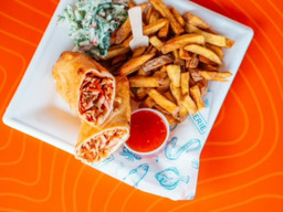 Fish 'n Chips Visloempia