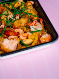 2 porties Paella Valenciana