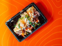 Japanse Omelet Pulled Zalm