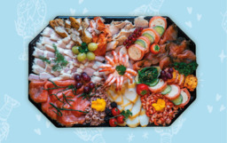 Mooie gerookte Visschaal