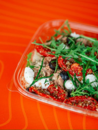 Penne pesto Tonijn