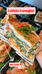 Zalmlasagne