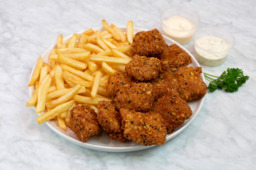 Crispy kibbeling menu (actie)