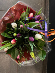 Boeket tulp gemengd