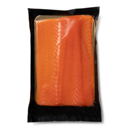 Koud gerookte zalmfilet