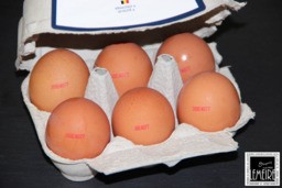 Eieren (doosje van 6 stuks) Eieren (doosje van 6 stuks)