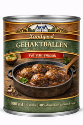 Gehaktballen 800ml 