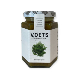 Voets mini dip Mosterd Dille (190 ml) Voets mini dip Mosterd Dille (190 ml)