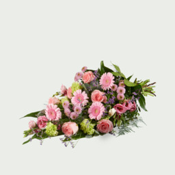 Afscheidsbloemen , Legboeket roze