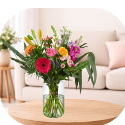 Boeket zomerse kleuren