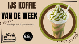 IJs koffie van de week!