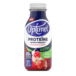 Optimel Proteïne | Framboos - Aardbei