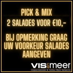 a Pick & mix 2 salades voor €10,-