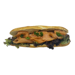 Broodje gerookte zalm