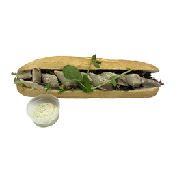 Broodje gestoomde makreelfilet