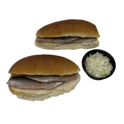 2 broodjes haring 2 voor € 6,-