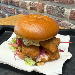 Moker lekkere haringburger!